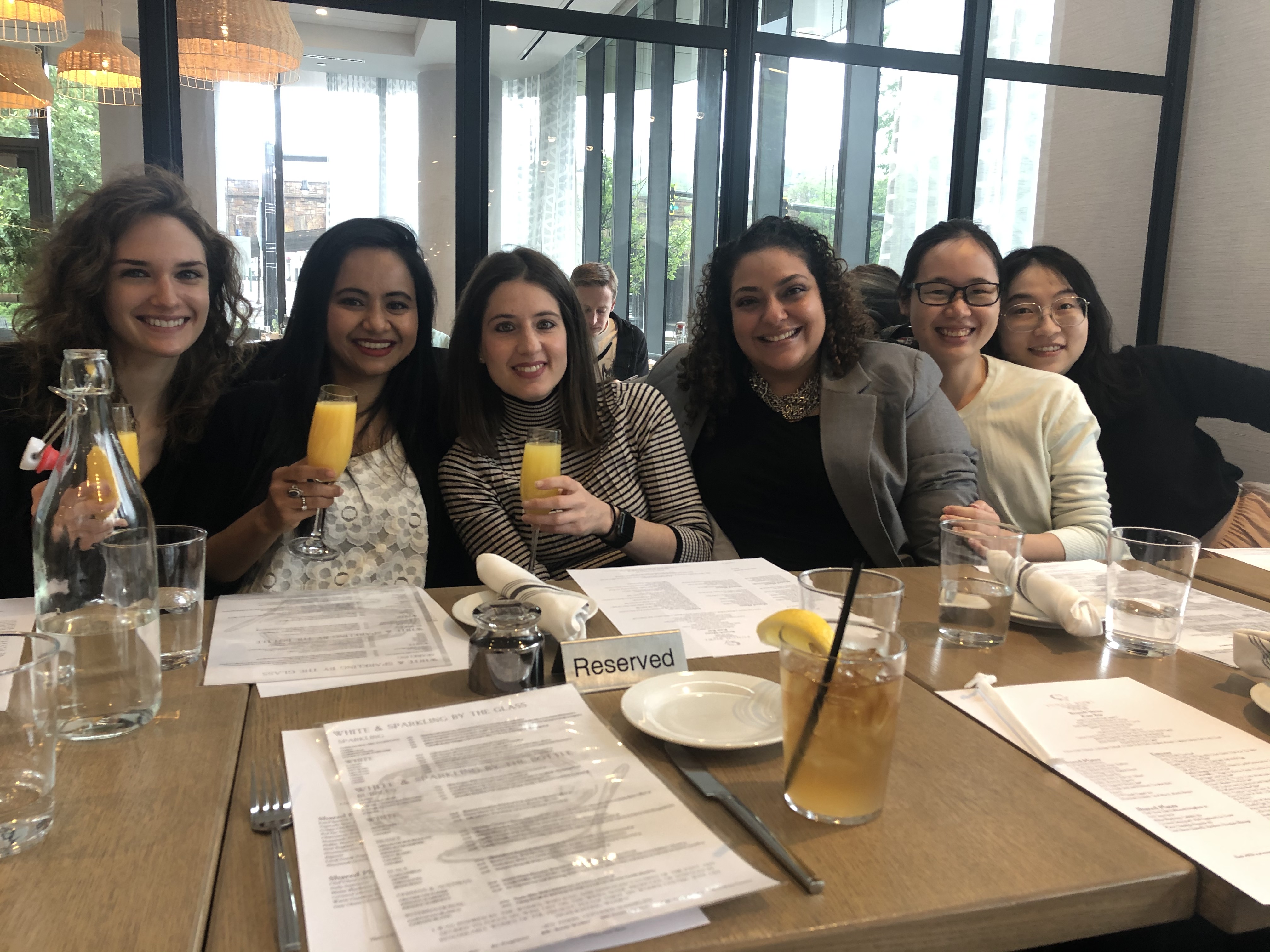 Lab Ladies Toasting